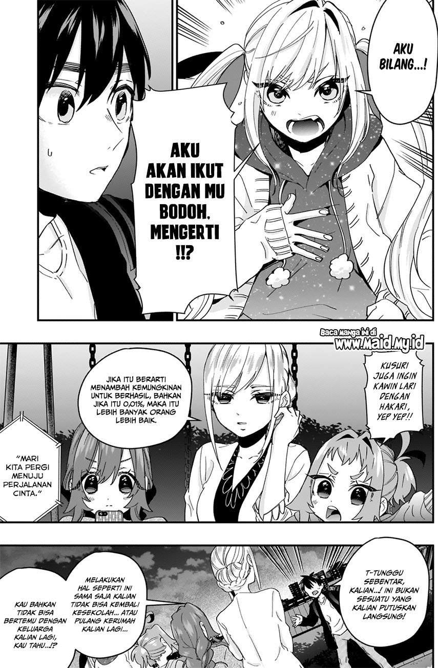 Kimi no Koto ga Dai Dai Dai Dai Daisuki na 100-ri no Kanojo chapter 15